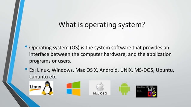 Operating System.pptx | Free Download