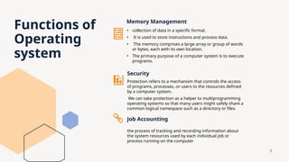 Comprehensive Overview of Operating Systems: Functions, Types, and ...