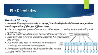 Operating System Concepts-File Management by Dr. K. Adisesha | PDF
