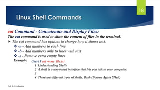 Prof Cooman Operating System Concepts-Linux and Shell Programming by K. Adi | PDF