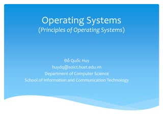 Operating System-Chap 1-EnglishVersion-20221 | PPT