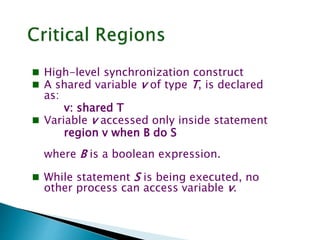 Operating system critical section | PPTX