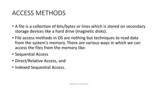 OPERATING SYSTEM-UNIT 4.pptxefficiency and performance –Recovery. | PPTX