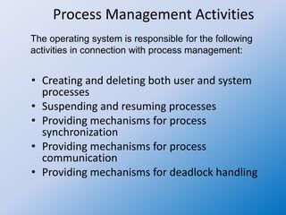Operating system 05 functions of os | PPTX