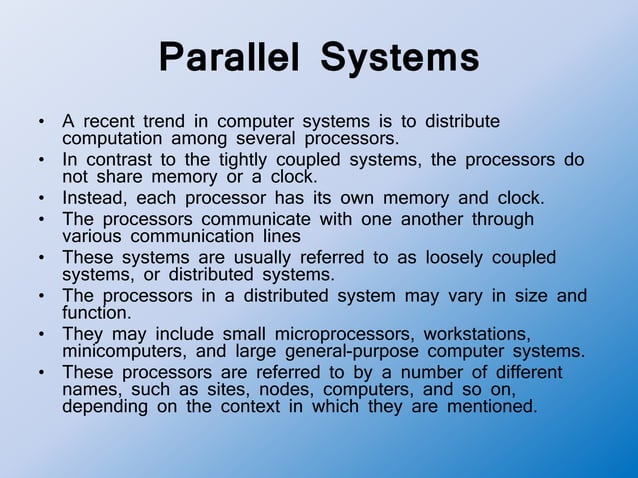 Operating system 06 operating system classification