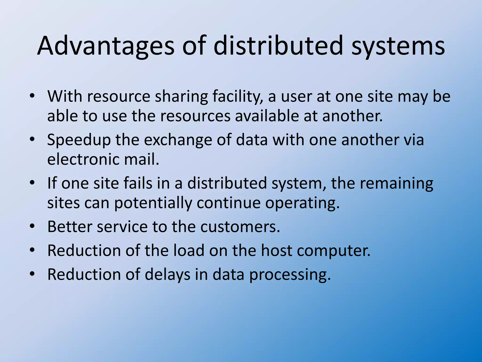 Operating system 09 distributed operating system | PPT