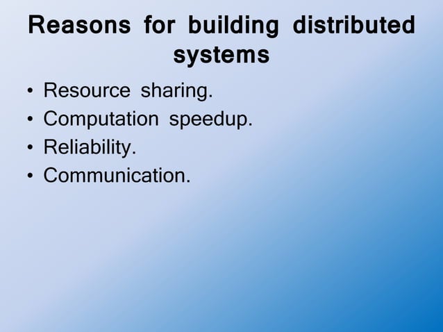 Operating system 09 distributed operating system | PPTX | Operating ...