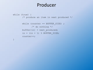 Operating system 23 process synchronization | PPTX