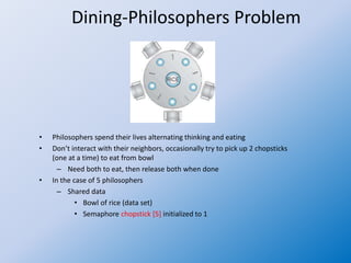Operating system 25 classical problems of synchronization | PPTX
