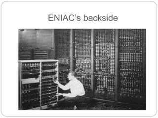 ENIAC’s backside
 