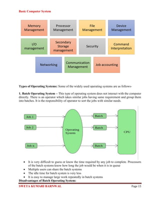 Operating system and services | PDF