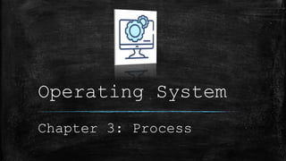 Operating System
Chapter 3: Process
 