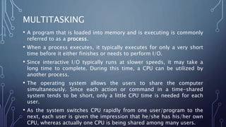 Operating system concepts | PPTX
