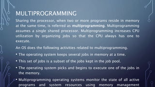 Operating system concepts | PPTX