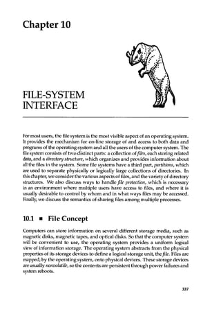 Operating system concepts 5th edition by silberschatz & galvin