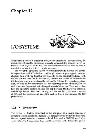 Operating system concepts 5th edition by silberschatz & galvin