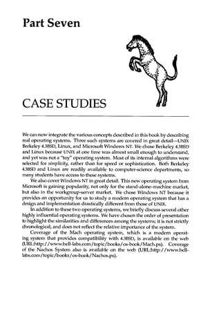 Operating system concepts 5th edition by silberschatz & galvin