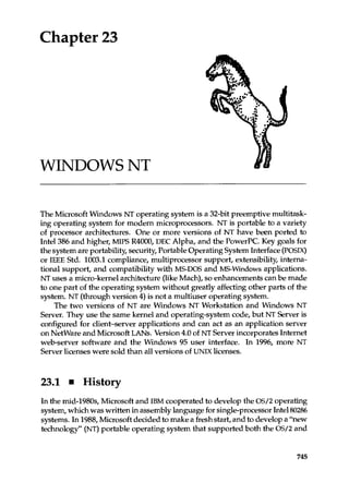 Operating system concepts 5th edition by silberschatz & galvin