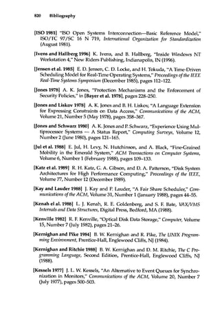 Operating system concepts 5th edition by silberschatz & galvin