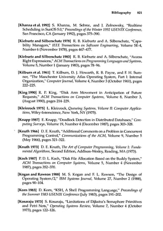 Operating system concepts 5th edition by silberschatz & galvin
