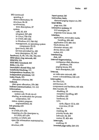 Operating system concepts 5th edition by silberschatz & galvin