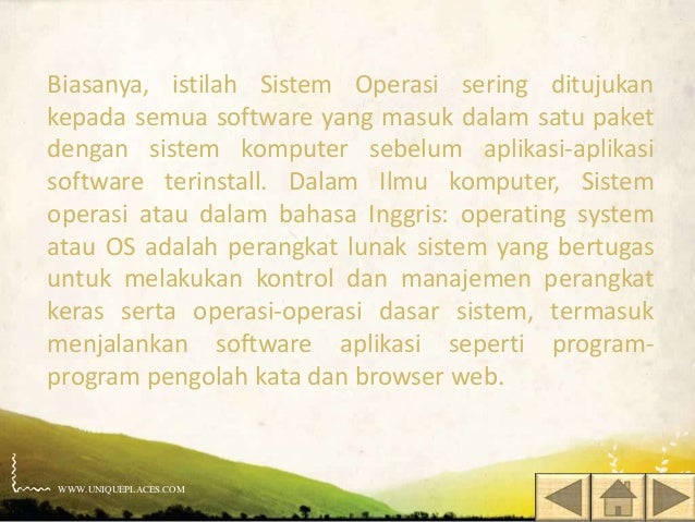 Operating System Dan Bios Bima Tri Sakti