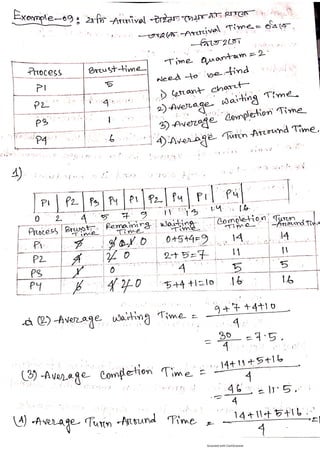 Operating System related questions