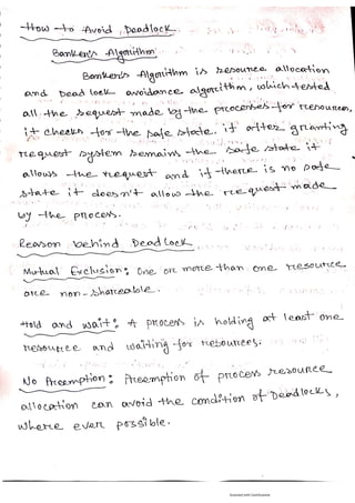 Operating System related questions