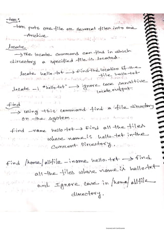 Operating System related questions