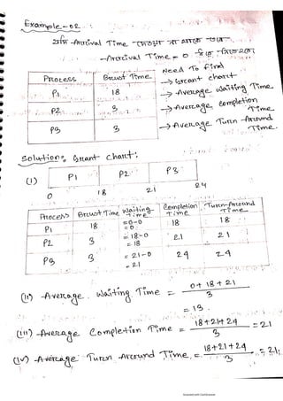 Operating System related questions