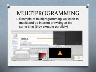 Operating system; Multitasking | PPTX