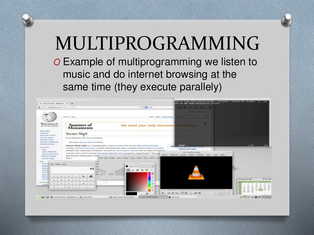 Operating system; Multitasking