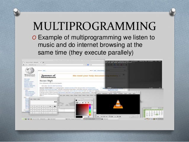 Operating system; Multitasking