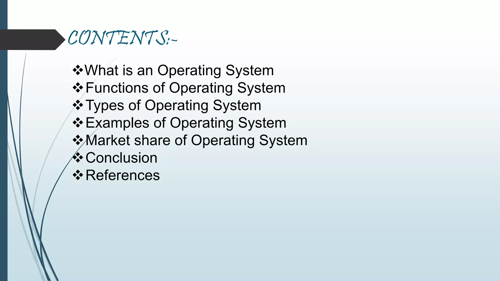 Operating system | PPT