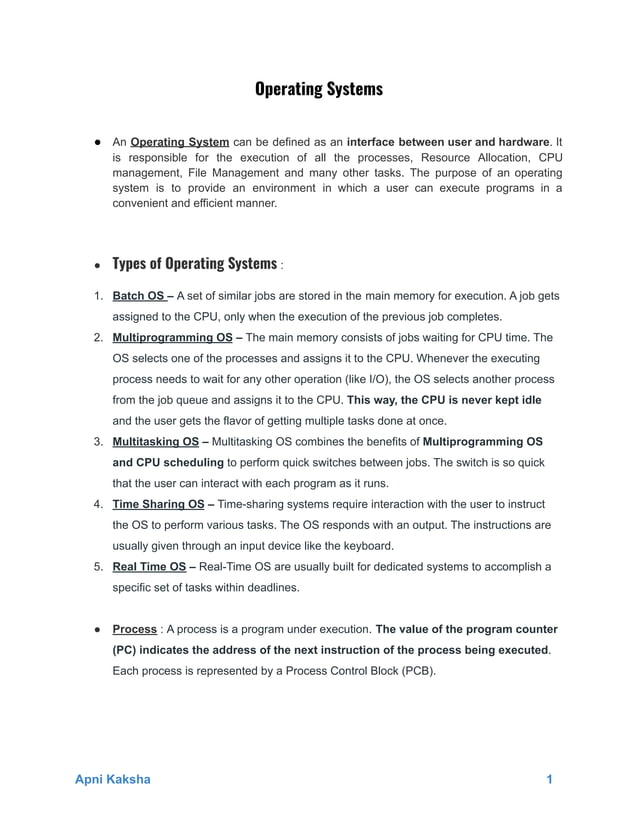 Operating System Notes.pdf