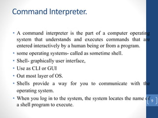 Operating system of computer | PPT