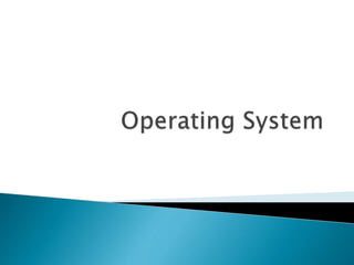 Operating system presentation | PPTX