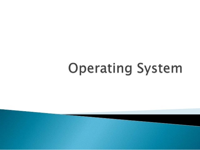 Paper presentation operating system
