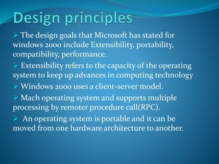Operating system ppt | PPT