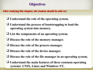 Operating system presentation | PPT