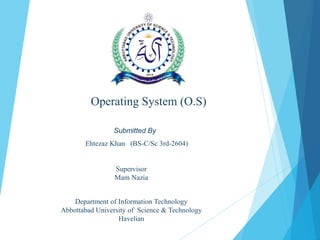 Operating system presentation | PPT