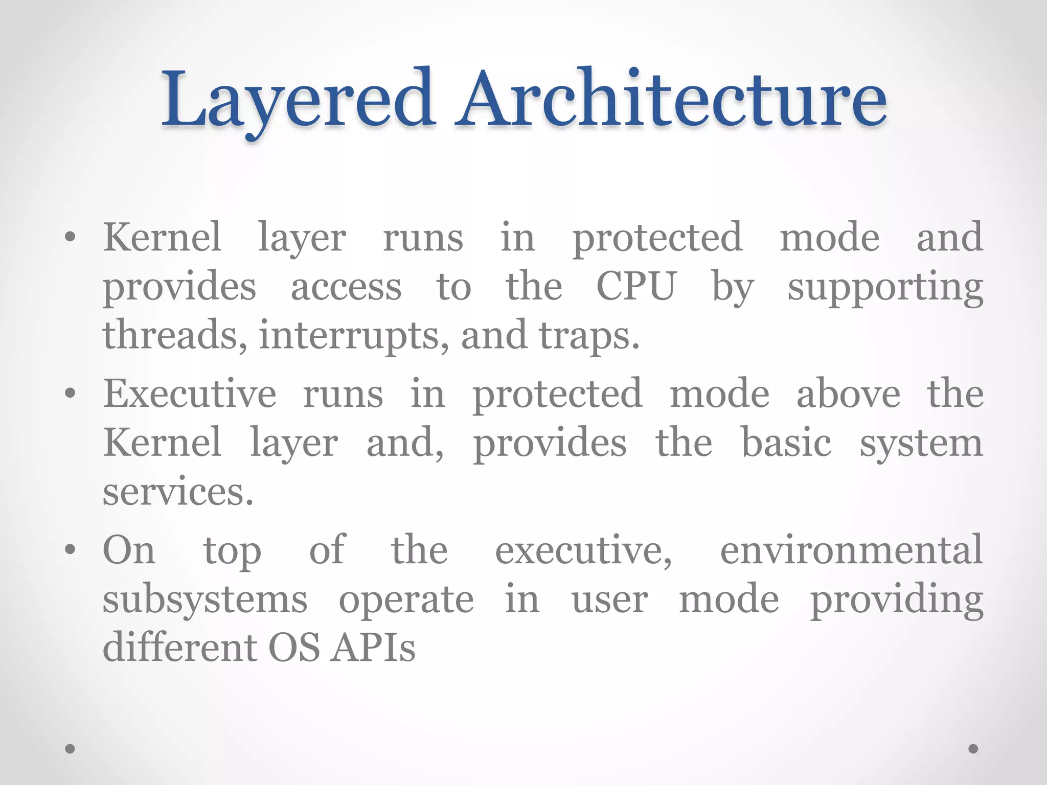 Windows 7 Architecture | PPTX