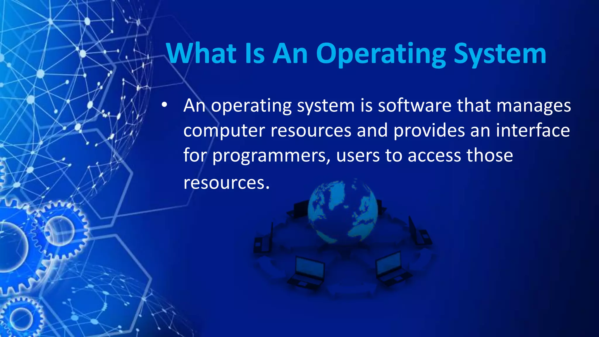Operating System Presentation | PPTX | Operating Systems | Computer ...