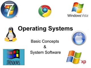 Operating Systems Basic Concepts  &  System Software 