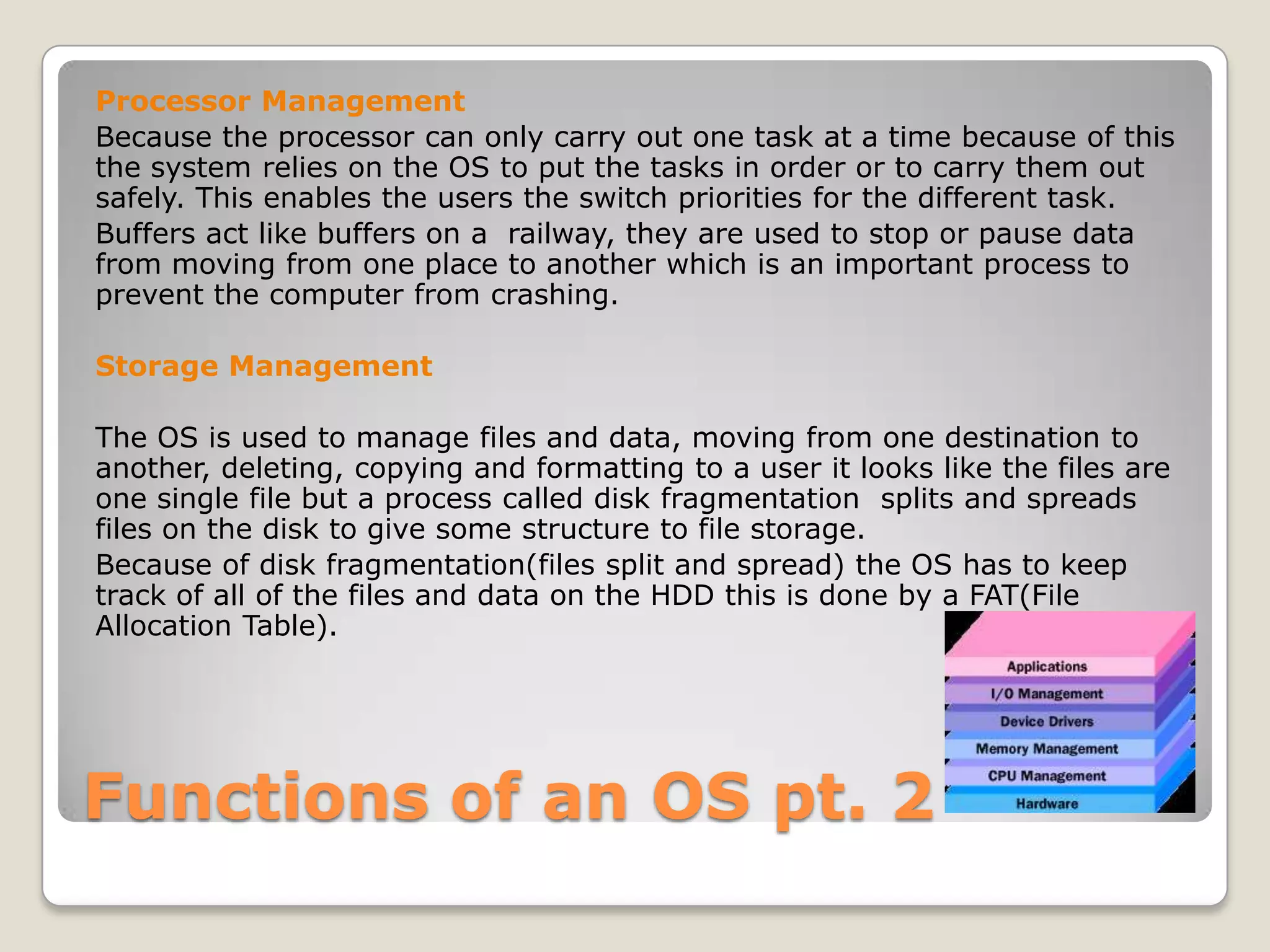 Operating systems | PPT