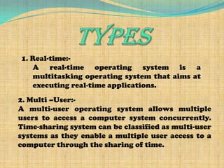Operating systems | PPT