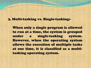 Operating systems | PPT