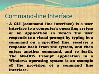 Operating systems | PPT