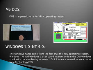 Operating systems | PPTX