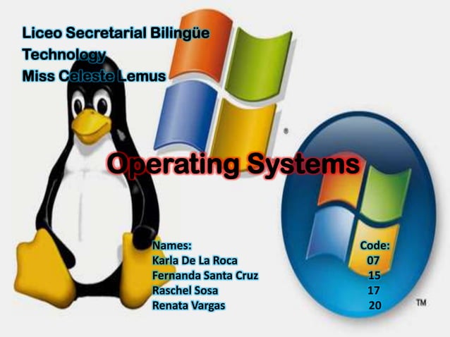 Operating Systems | PPT | Free Download